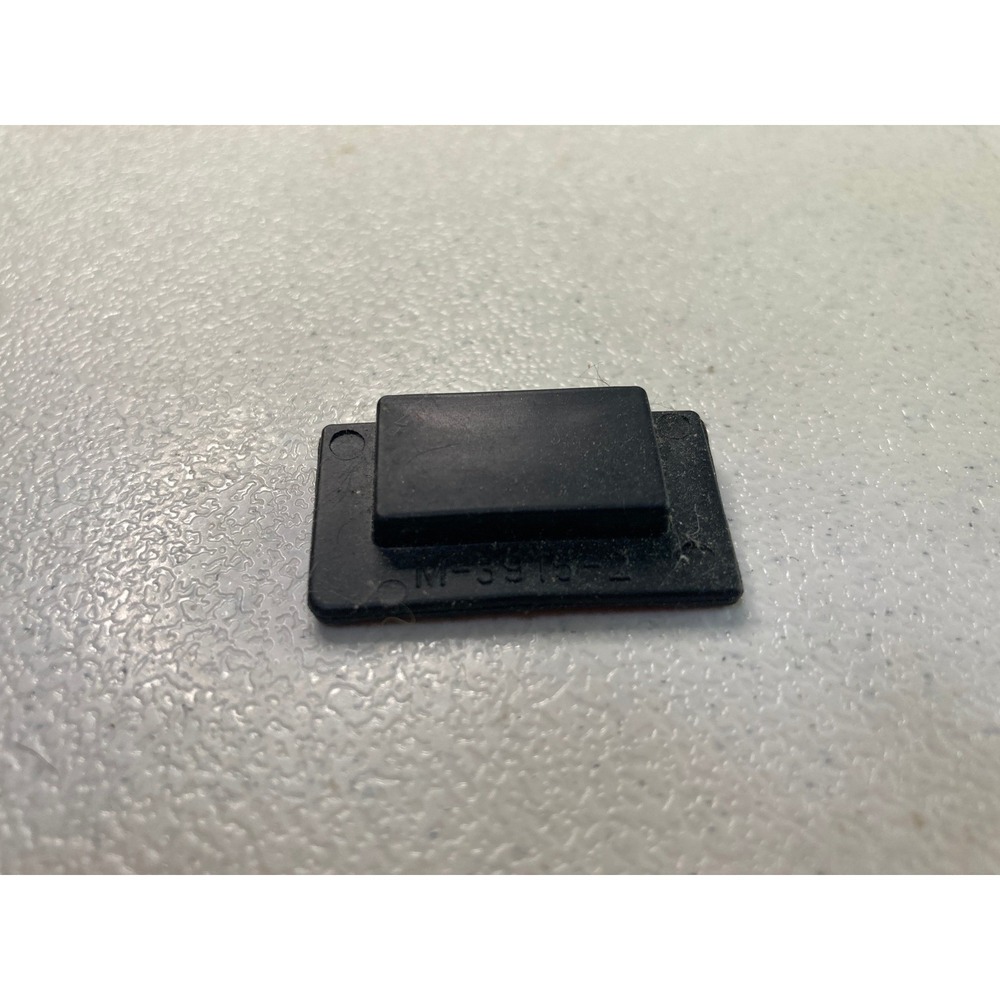 Vintage GI Joe ARAH Mauler MBT Tank Mud Flap Part M-3915-2 Black Rubber 1985
